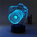 Customizable LED 3D Illusion Anime Acrylic Table Lamp - Creative Night Light for Kids' Home Decor