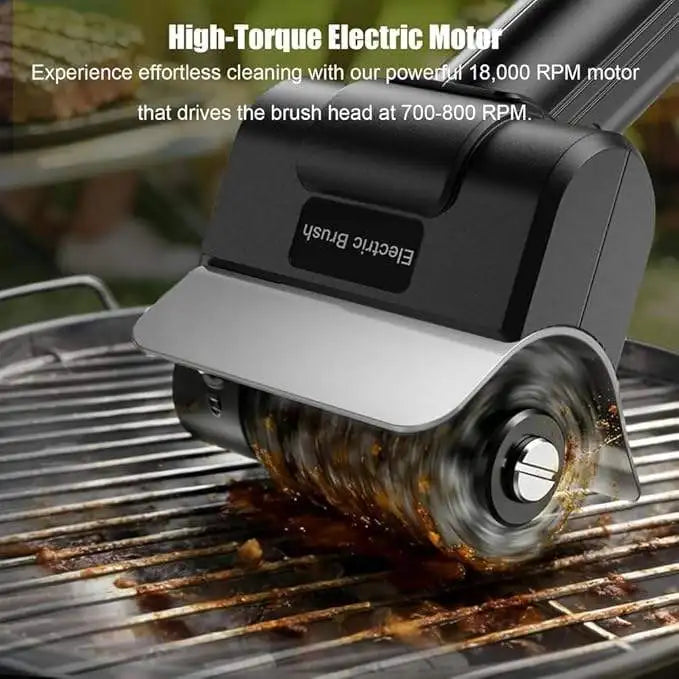 Electric Grill Brush Cordless BBQ LED