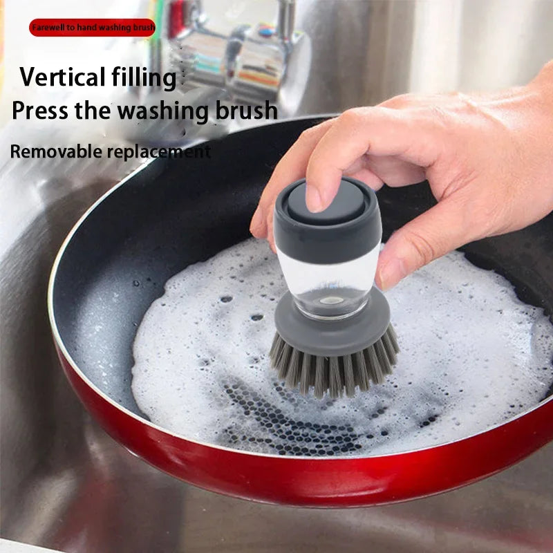 Automatic Liquid Dispenser Cleaner Palm Sponge